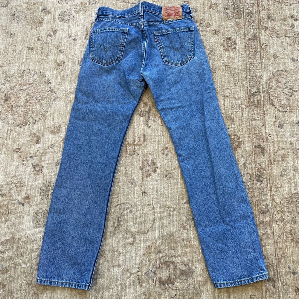 Vintage Levi’s 505 Staight leg Jeans Size 30 x 32 - Picture 9 of 11